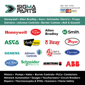 Sigma Parts Line Card 2018